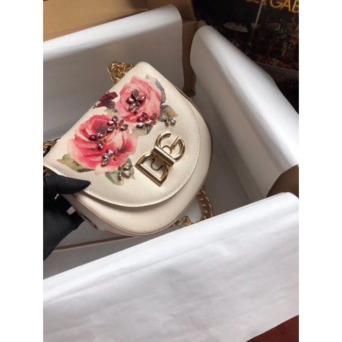 Dolce Gabbana piel de becerro 8595 blanco