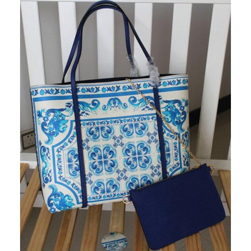 Bolso Dolce Gabbana Mediano Estampado Mariposa Piel DG4161 Azul