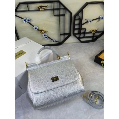 Dolce Gabbana Cuero Original 4136 plata
