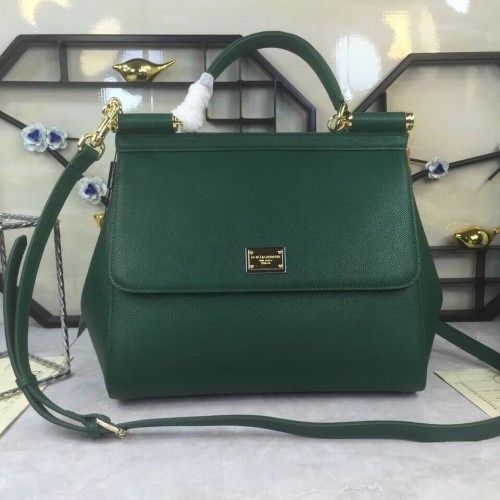 Dolce Gabbana Origianl Leather 4138 Large verde negruzco