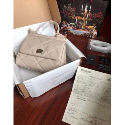 Dolce Gabbana Origianl Leather 4198 gris blanco