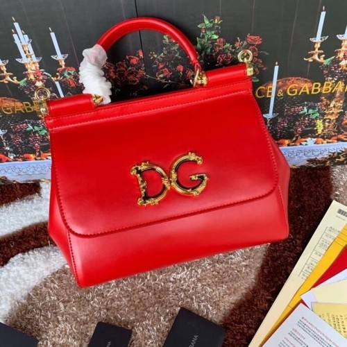 Dolce Gabbana Cuero Original 5157 rojo