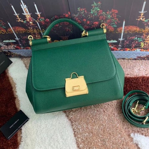 Dolce Gabbana Bolso Original en Piel 4131 verde