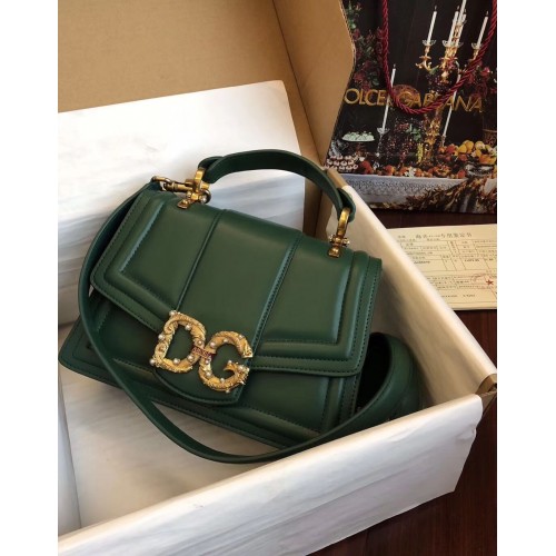 Dolce Gabbana Bolso Original en Piel 4916 Verde