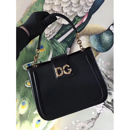 Dolce Gabbana Bolso Original en Piel 4918 negro