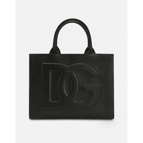 Dolce Gabbana Bolso de hombro en piel original 3041 negro