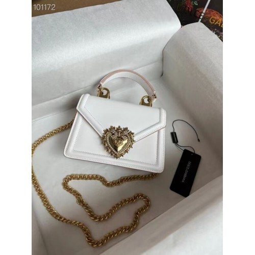 Dolce Gabbana Original Bandolera de Piel 4011 blanco