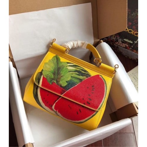 Dolce Gabbana SICILY Bolso Piel De Becerro 4136-21