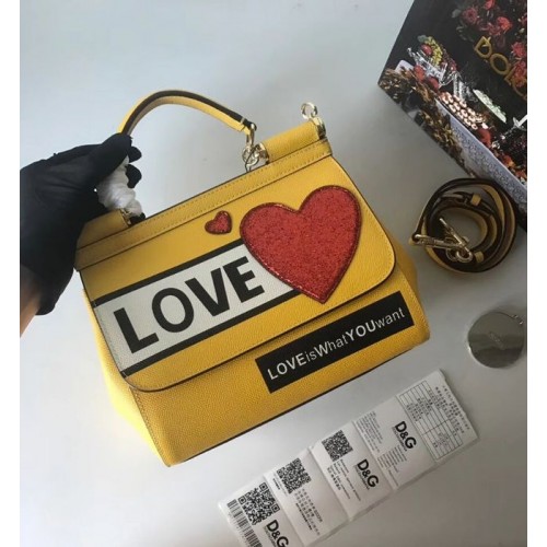 Dolce Gabbana SICILY Bolso Piel De Becerro 4136-26