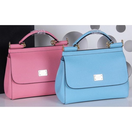 Dolce Gabbana SICILY Bolso tote de piel de becerro BB4136