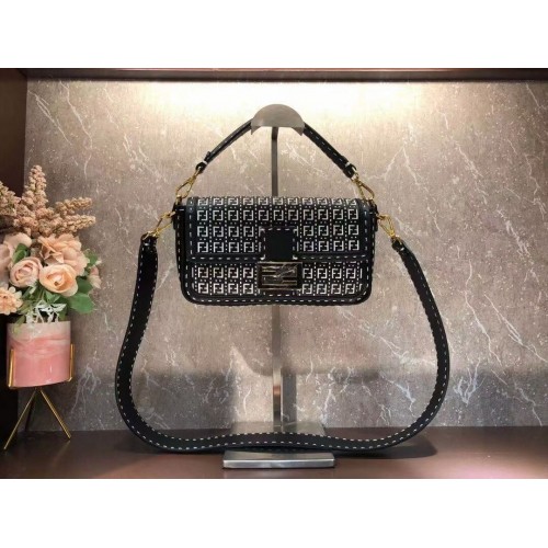 FENDI BAGUETTE Bolso F1520 negro