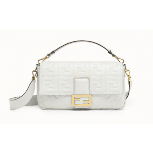 FENDI BAGUETTE Mini Bandolera 8BS017 blanco