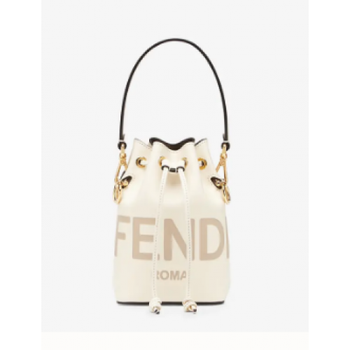 FENDI MON TRESOR minibolso de piel beige 8BS010