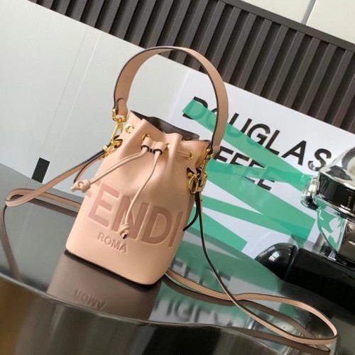 FENDI Mon Tresor minibolso de piel 8BS010AC rosa