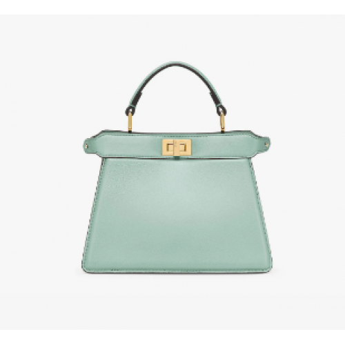 FENDI Peekaboo ISeeU Petite bolso de napa acolchado 8BN335 azul cielo