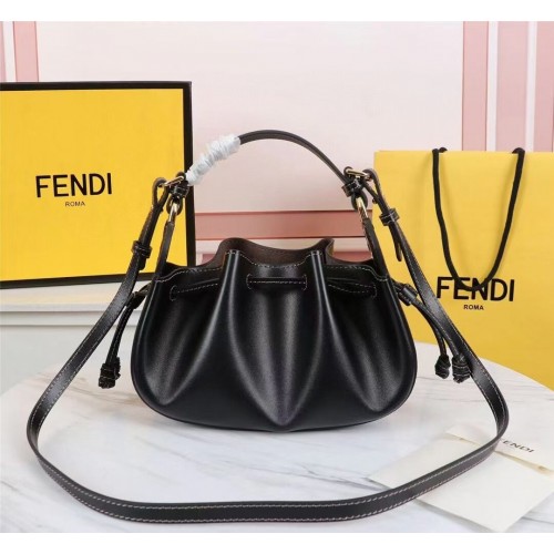 Bolso de piel FENDI TOUCH 8BS059 negro
