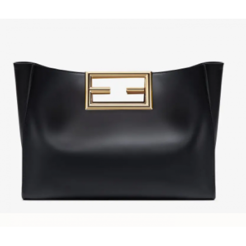 Bolso FENDI WAY MEDIUM de piel negra 8BH391AAI