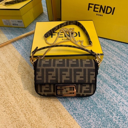 Bolsa de tela FENDI 8BR600 marrón