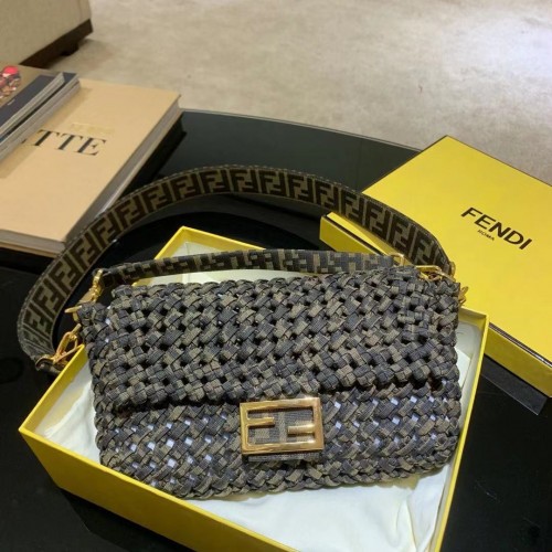 Bolso de tela Fendi BAGUETTE F2468