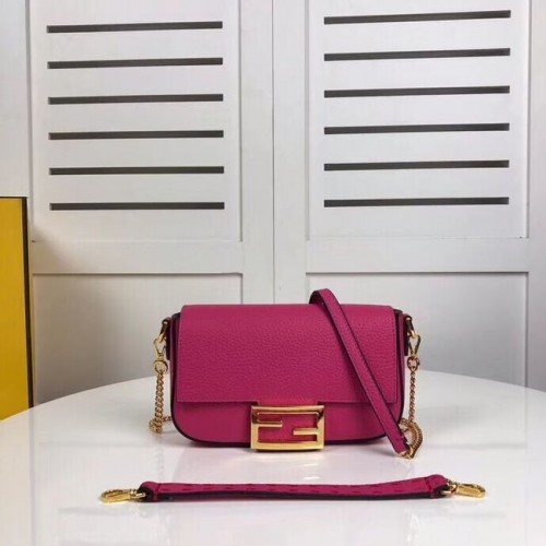 Fendi BAGUETTE bolso de piel F2467 rosa