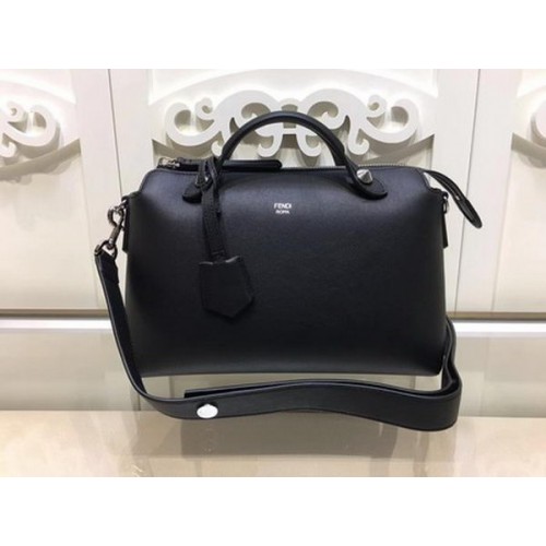 Fendi BY THE WAY Bolso Original Piel de becerro F21790 Negro