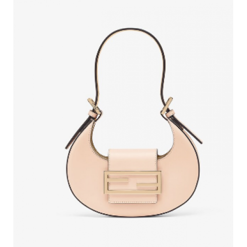 Minibolso Fendi Cookie de piel rosa 8BS065A