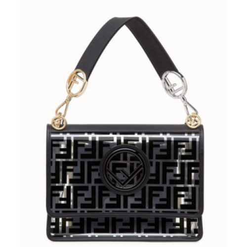 Bolso tote Fendi KAN IF PU 8BT284A negro