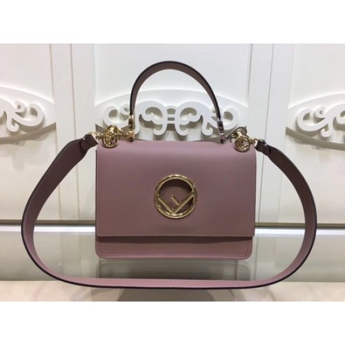 Bolso de cuero Fendi KAN I FD2670 Rosa