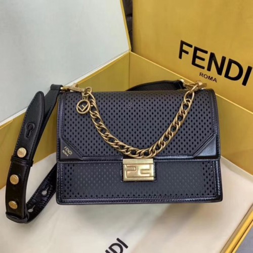 Bolso de piel Fendi KAN U 8BT313 Royal