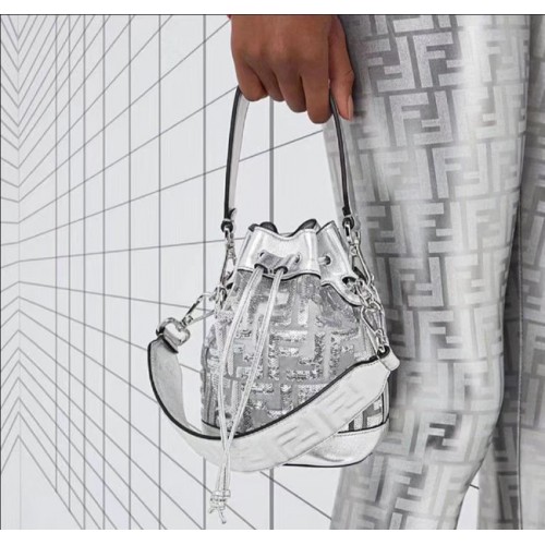 Minibolso Fendi Prints On PVC 8BS010