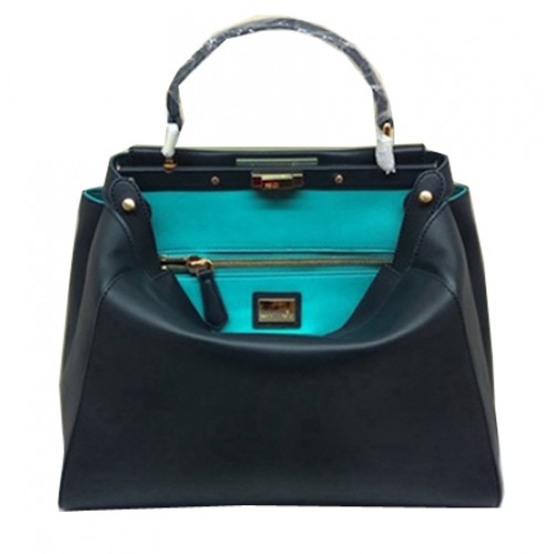Bolso Fendi Peekaboo Cuero Original FD2311 Royal