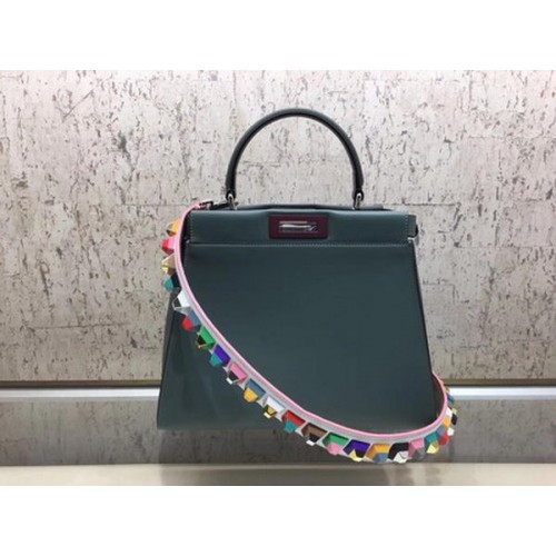Fendi Peekaboo Bolso pequeño Piel de becerro FD26796 Verde