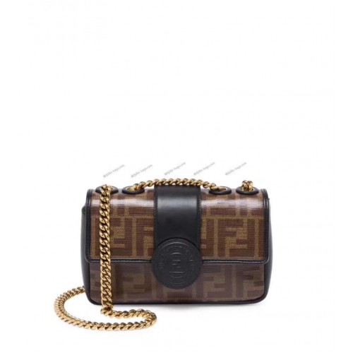 Fendi CARTERA CON CADENA 8HF836 negro