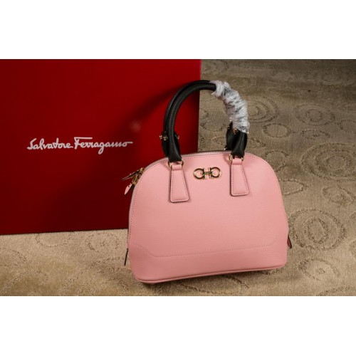 Ferragamo Bolso Tote Doble Gancio Mediano 21E703 Rosa