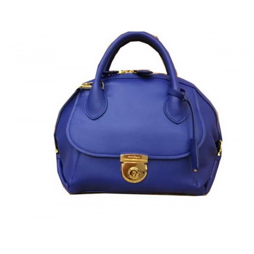Ferragamo Bolso Tote Mediano Piel De Becerro SF0612 Azul