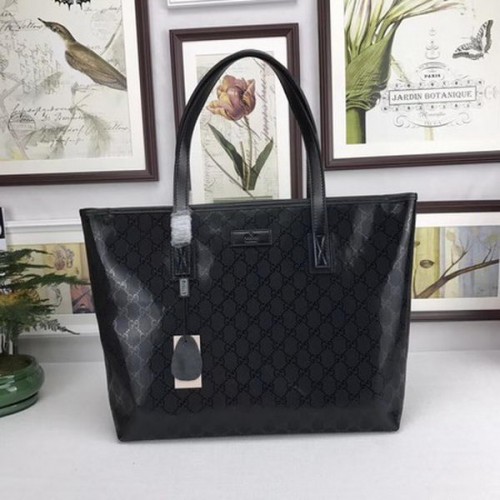 Gucci GG Imprime Bolso Tote 211137 Negro