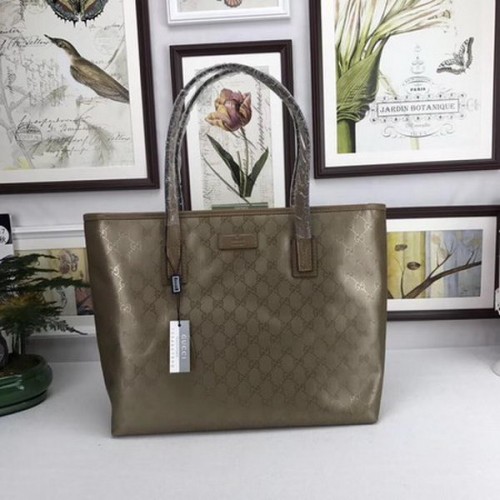 Bolso tote Gucci GG Imprime 211137 Oro