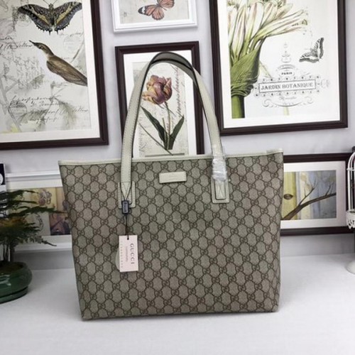 Bolso tote Gucci GG Imprime 211137 Blanquecino