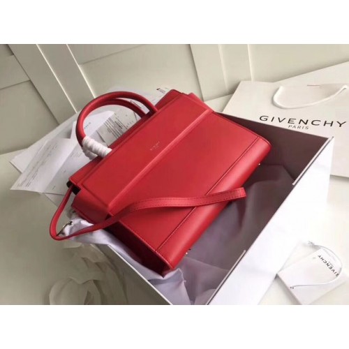 GIVENCHY Horizon bolso de hombro de cuero 95828 rojo