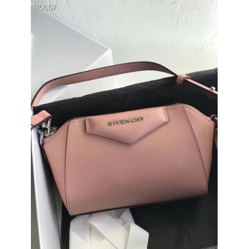 GIVENCHY Bolso de hombro de cuero original 1870 rosa