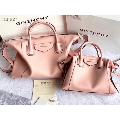 GIVENCHY Bolso de hombro de cuero original 63188 rosa