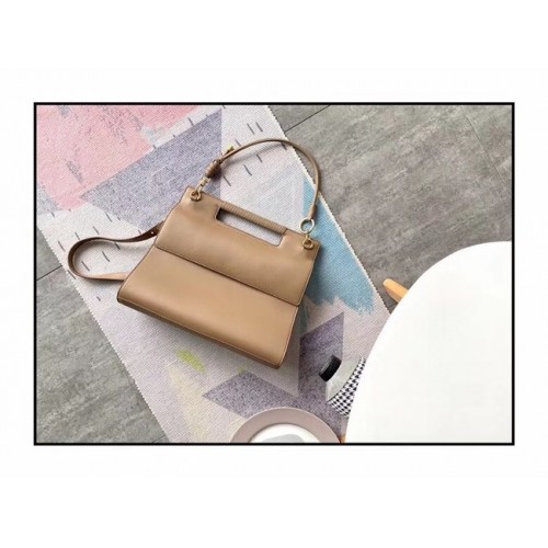 GIVENCHY Whip bolso de hombro grande de cuero 37101 albaricoque