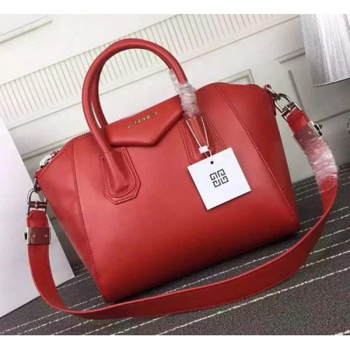 Givenchy Antigona Bolso Piel De Becerro G66552 Rojo