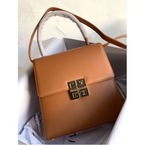 Bolso tote de piel de becerro Givenchy 2019 marrón