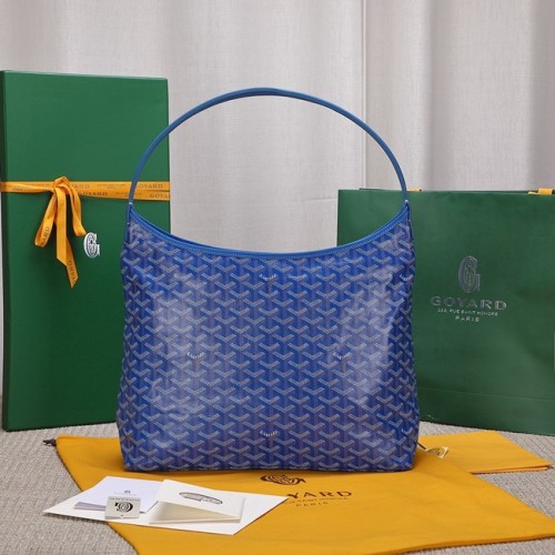 Bolso hobo de piel de becerro Goyard G9983 azul