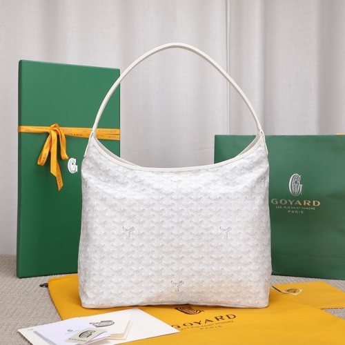 Hobo Goyard Piel de becerro G9983 blanco
