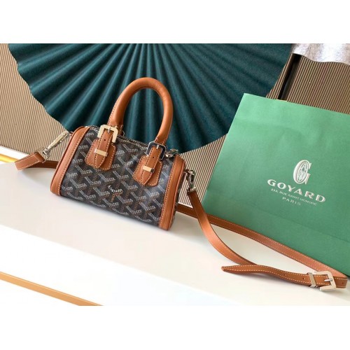 Goyard Bolso bandolera de piel de becerro 9986 marrón