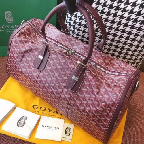 Bolsa de viaje Goyard Canvas 6958 Vino