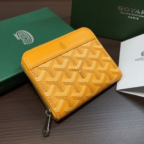 Tarjetero Goyard G9982 amarillo