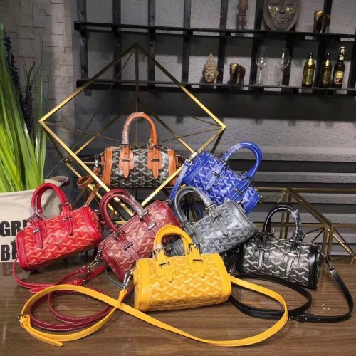 Bolso Cojín de Cuero Original Goyard G9986